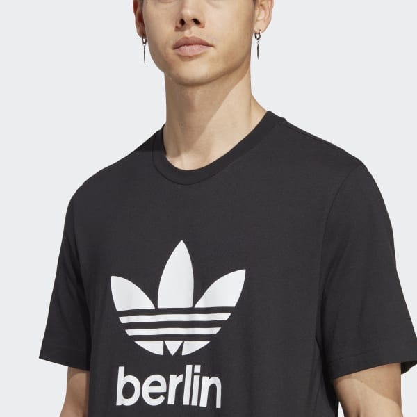 Czerń Icone Berlin City Originals Tee
