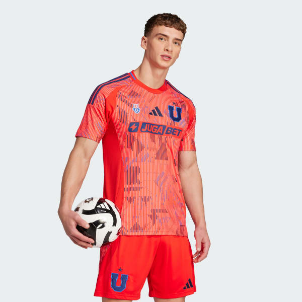 Rojo Camiseta Visita Universidad de Chile 2025