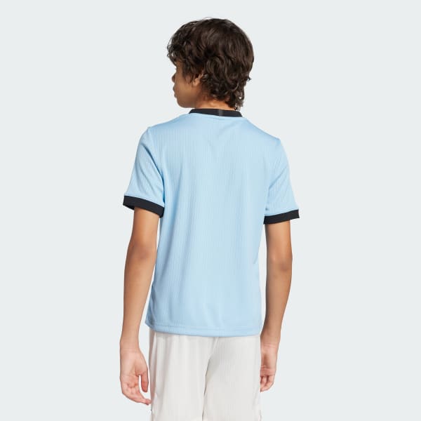 Blauw Duitsland Anniversary Voetbalshirt