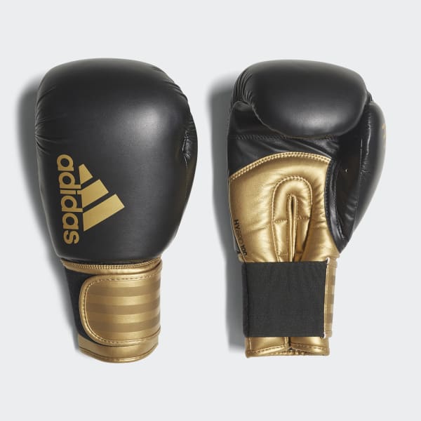black and gold adidas boxing gloves