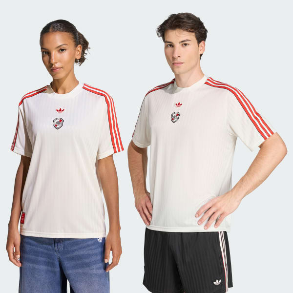 adidas  Plate ユニホーム adidas River Plate Terrace Icons Jersey - White | Free