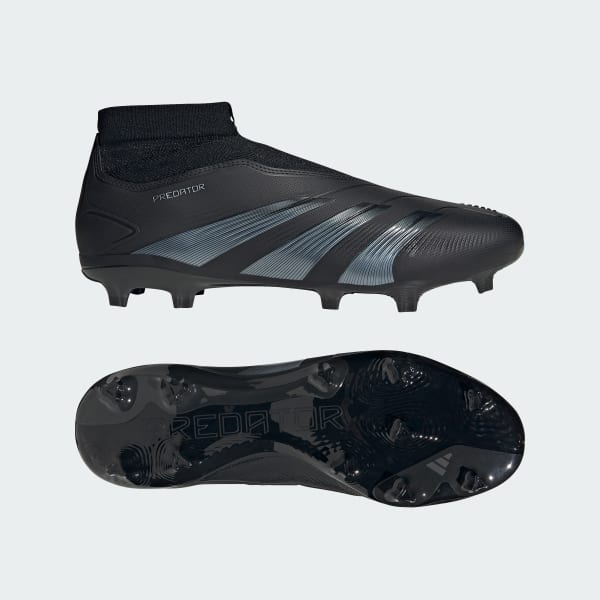 Czerń Buty Predator League Laceless FG Football