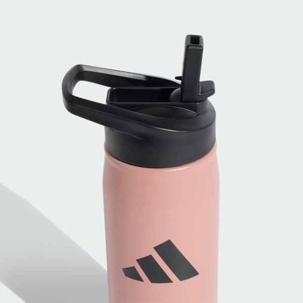 Merah-muda Sedotan Botol Logam 0,6 Liter