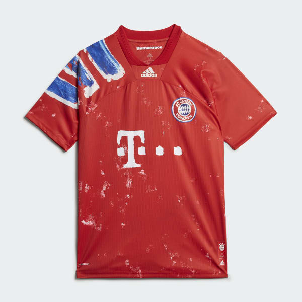 Adidas Áo Đấu Fc Bayern Human Race - Đỏ | Adidas Vietnam