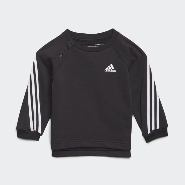 Negro Conjunto Future Icons 3 Tiras Jogger