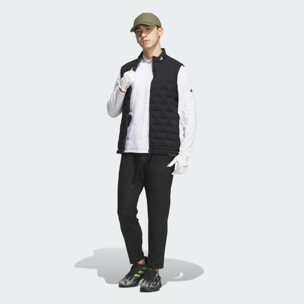 アディダス 【ゴルフ】Frost Guard 撥水 ダウンベスト - ブラック