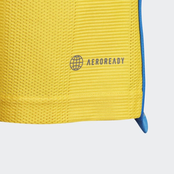 Yellow Sweden 22 Home Jersey