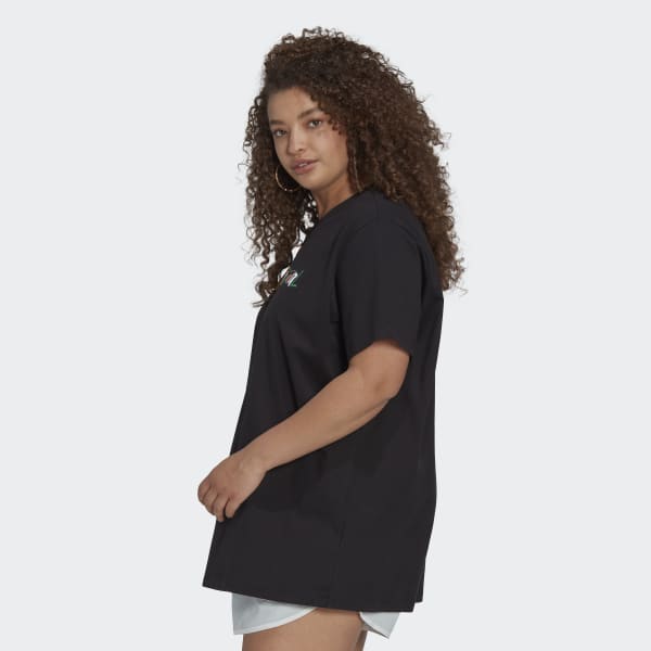 Zwart Always Original Graphic T-shirt (Grote Maat) CX023