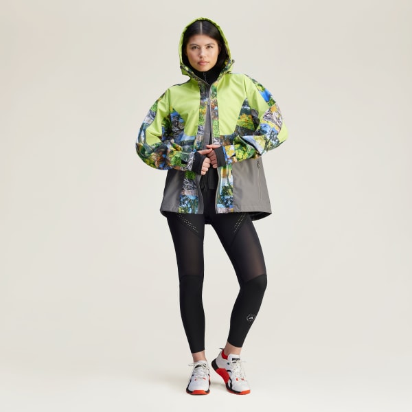 Gron adidas by Stella McCartney TrueNature Earth Collage Backpack Jacka