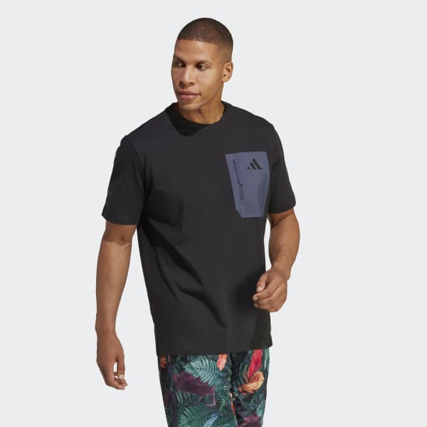 Black All Blacks Rugby Lifestyle Tee