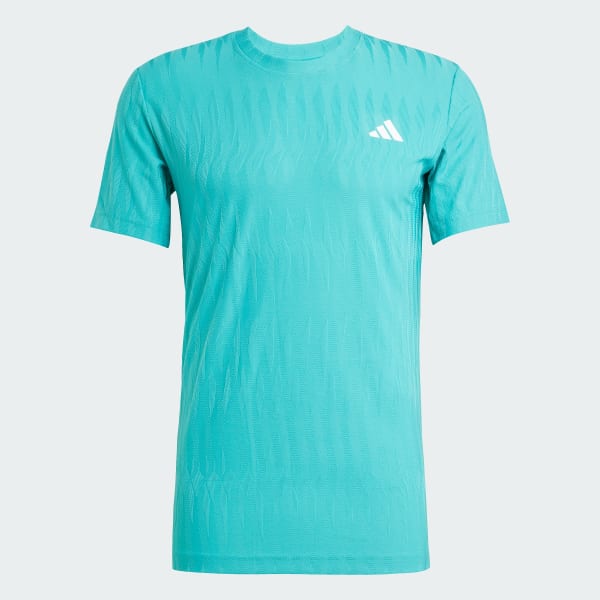 Green Tennis Climacool+ AIRCHILL FreeLift Tee