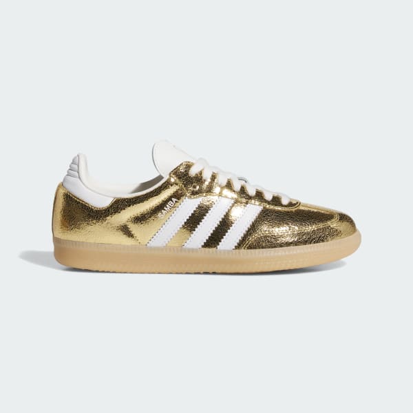 adidas SAMBA OG SHOES - Gold | Free Shipping with adiClub