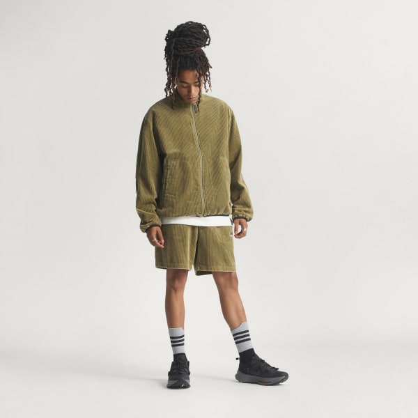 Verde CHAQUETA ADIDAS EQUIPMENT DOBLE FAZ DE CORDUROY