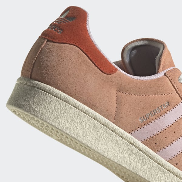 Adidas superstar pink blush suede store