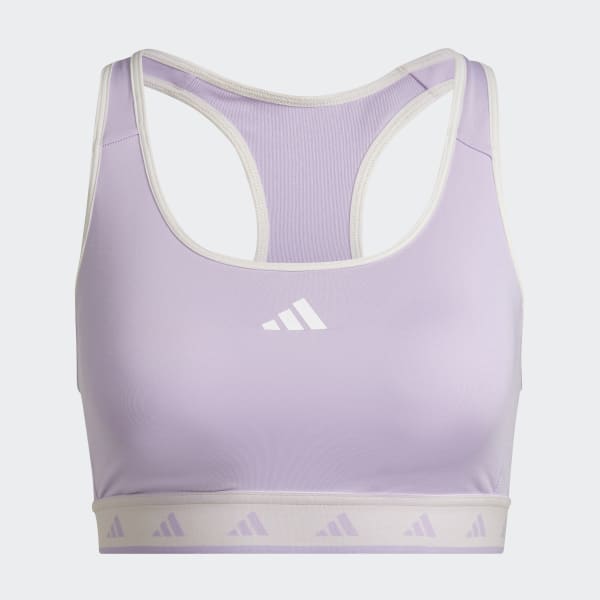 Roxo Sutiã de Sustentação Intermédia Techfit Powerreact Hyperglam