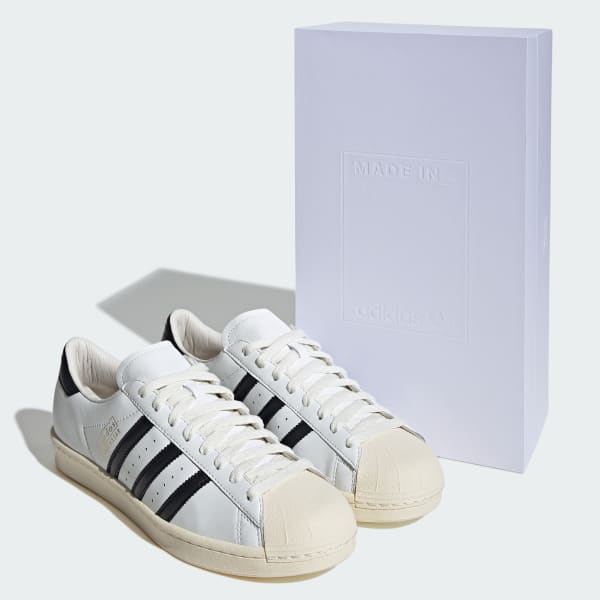 adidas Tenis Superstar Vintage hechas en Alemania Blanco