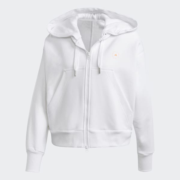full zip crop hoodie