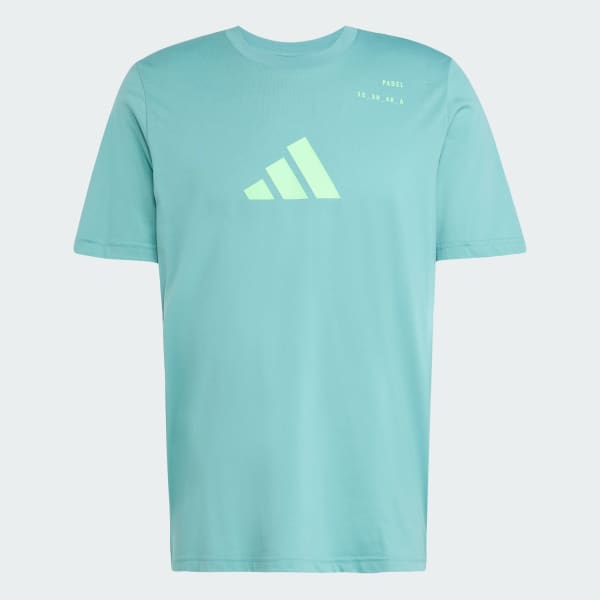 Turquoise Padel Category Graphic Tee
