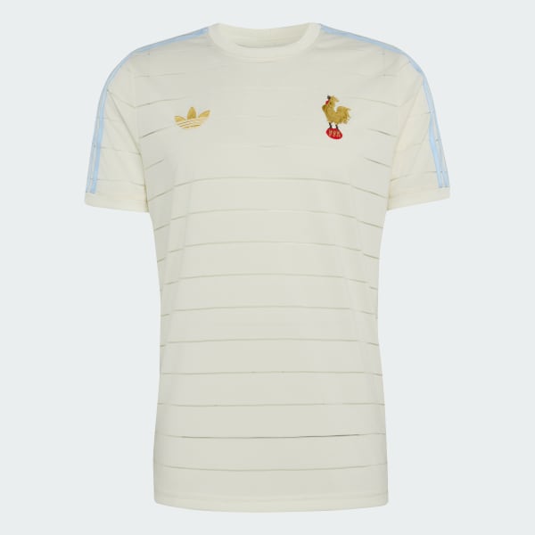 ホワイト フランス ラグビー 120周年 クランチ Tシャツ