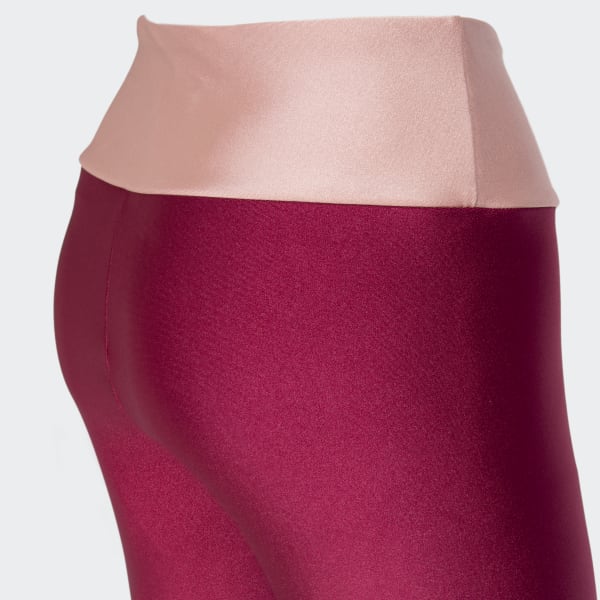 Granate Mallas Corte Alto Designed to Move Colorblock