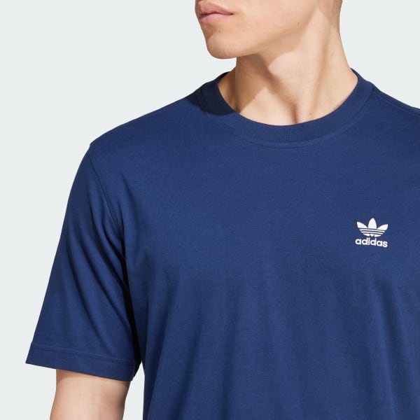 adidas Trefoil Essentials Tee Blue adidas India