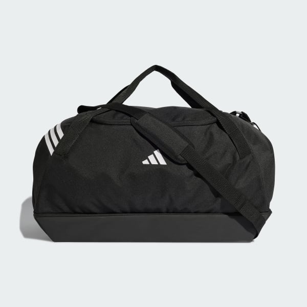 Black TIRO DUFFEL BAG LARGE WITH BOTTOM COMPARTMENT