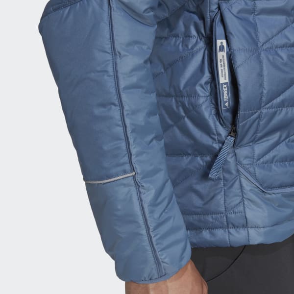 Blu Giacca Terrex Multi Insulated Hooded DJ935