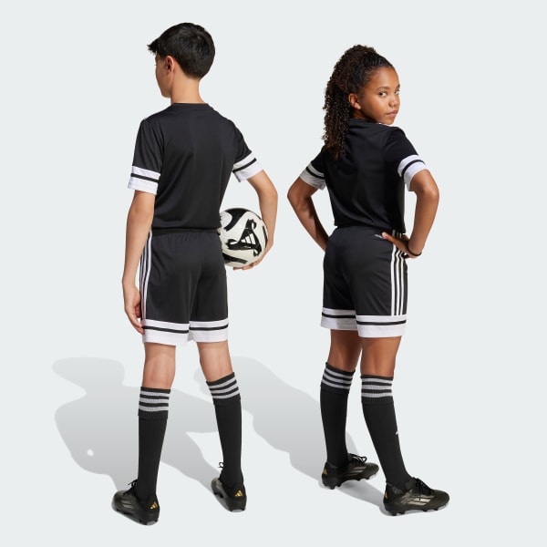 Black Squadra 25 Shorts Kids
