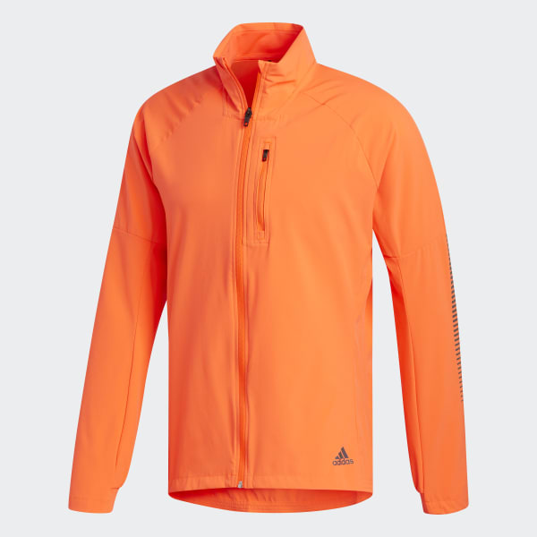 adidas Rise Up N Run Jakke Oransje | adidas Norway Rise Up N Run Løpejakke Herre Volt