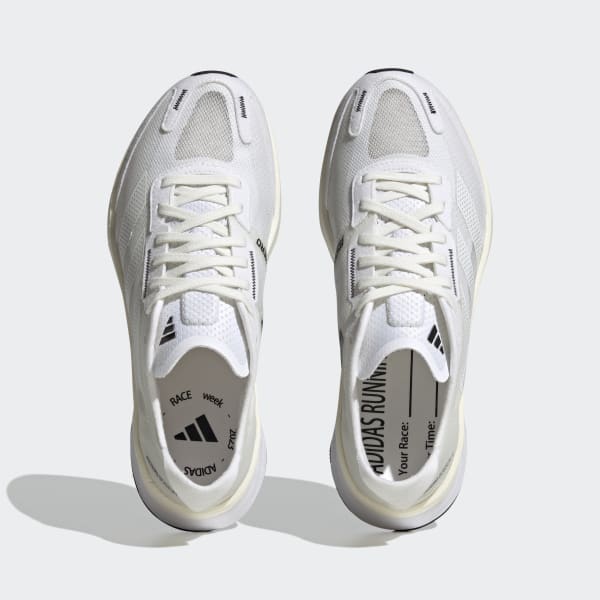Weiss Adizero Boston 11 Laufschuh