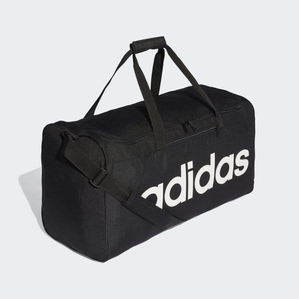 adidas Linear Core Duffel Bag Large - Black | adidas New Zealand