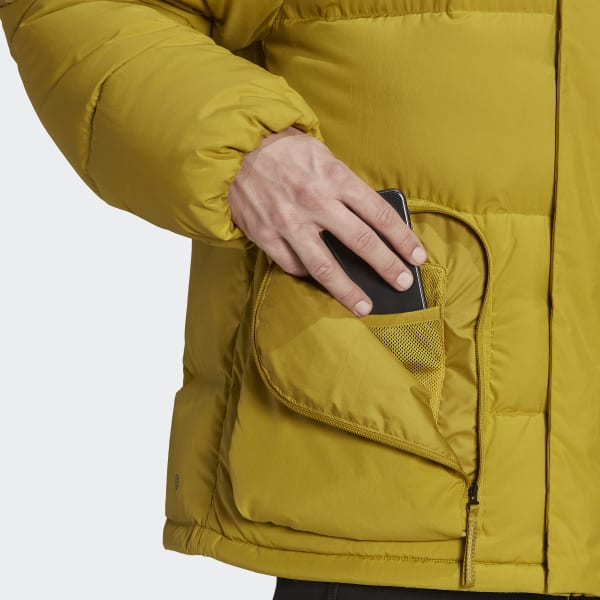 zelená Bunda Utilitas Hooded Down O5619