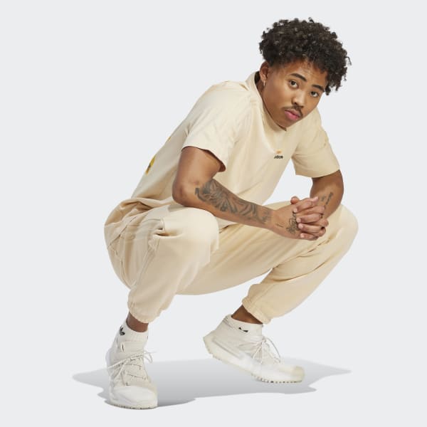 Beige Graphic Planet Tee