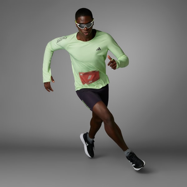 adidas Adizero Running Long Sleeve Long Sleeve Top Green