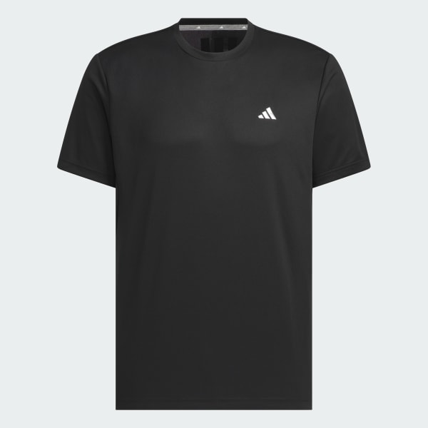 Đen Áo Ngắn Tay Cổ Tròn AEROREADY