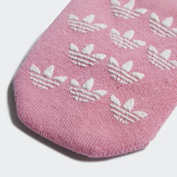 Pink Anti-Slip Socks 2 Pairs KNJ17