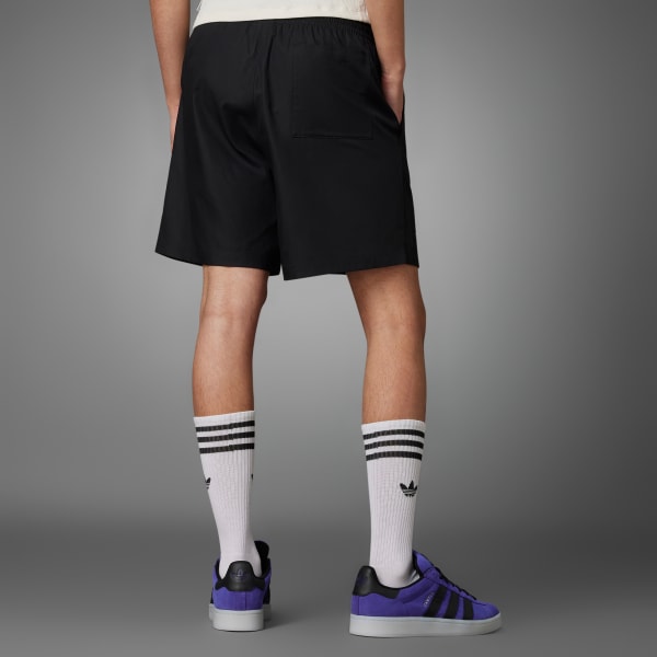 Black Enjoy Summer Cotton Shorts