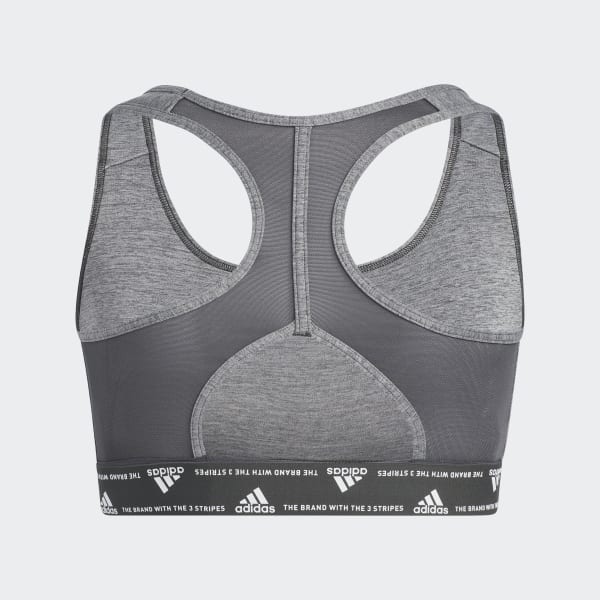 Gris Top Deportivo Powerreact Training Soporte Medio QA484