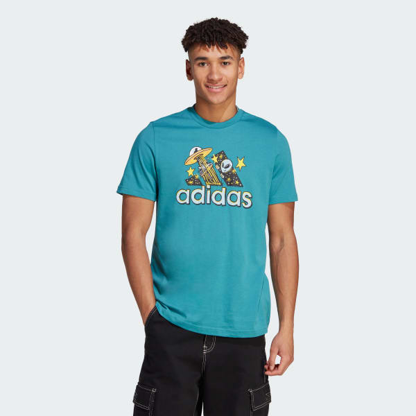 Turquesa Camiseta Sportswear Dream Doodle Fill