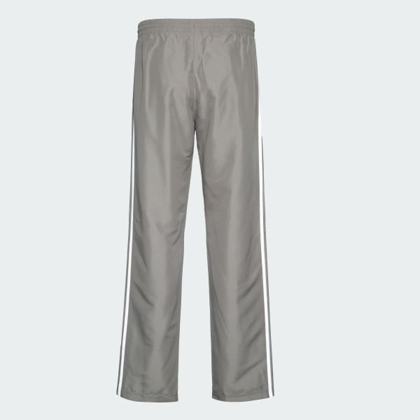 Grey Woven adidas 3 Stripes Pants