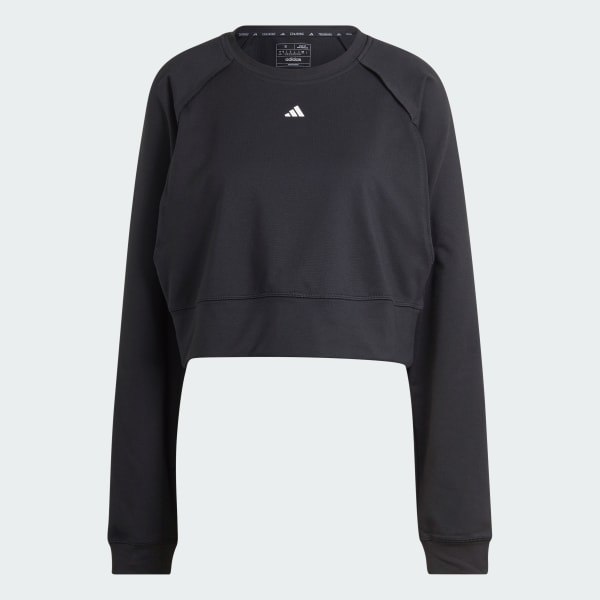 Buzo negro adidas florido top