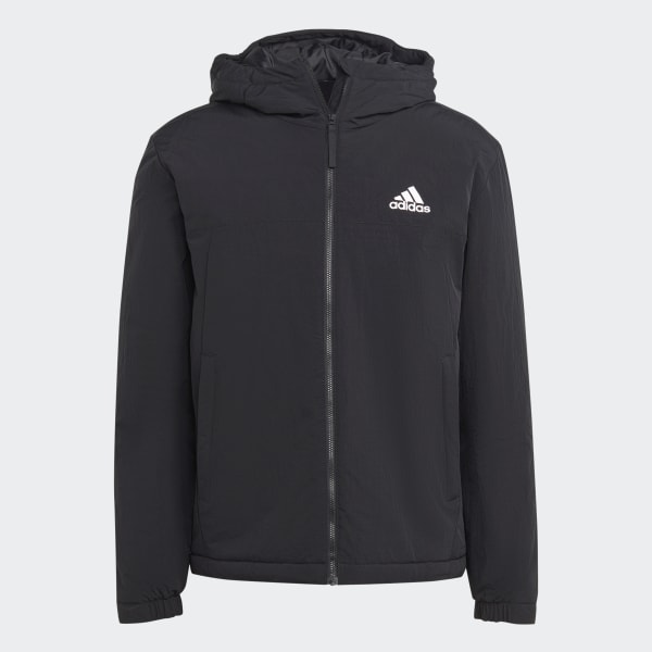 Black BSC Sturdy Insulated Hooded Jacket