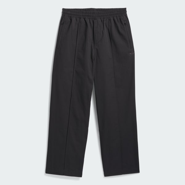 Negro Pantalón Skateboarding Pintuck (Unisex)