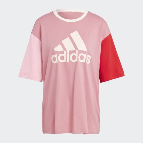 Adidas rose gold logo shirt 2025