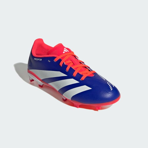 Adidas predator white and blue hotsell