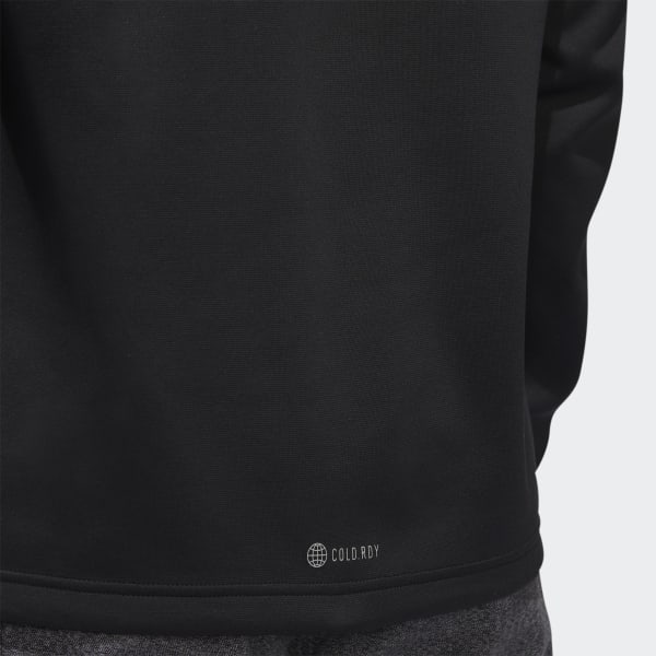 Black 3-Stripes COLD.RDY Hoodie TA053