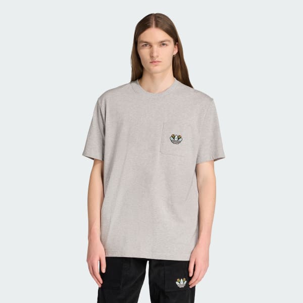 Xam Áo Thun Dáng Suông Monogram