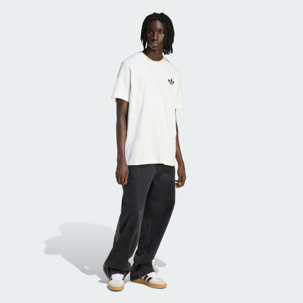 Bianco T-SHIRT NEW PIZZA BOX GRAPHIC