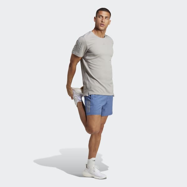 Blue Own the Run Heather Shorts