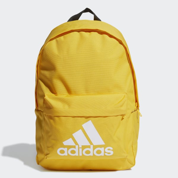 adidas Classic Big Logo Backpack - Yellow | adidas Canada